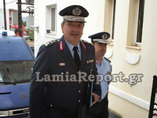 Φωτογραφία για Λαμία: Στο αστυνομικό μέγαρο ο Επιθεωρητής Νοτίου Ελλάδας αντιστράτηγος Σπύρος Παπασπύρου