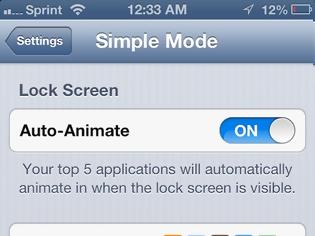 Φωτογραφία για Simple Mode: Cydia tweak new ($2.99)