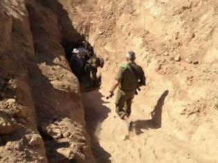 Φωτογραφία για Ανακάλυψαν υπόγεια σήραγγα που οδηγούσε από τη Γάζα στο Ισραήλ