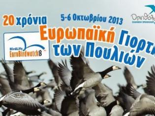 Φωτογραφία για Πανευρωπαϊκή Γιορτή των Πουλιών στο Κέντρο Πληροφόρησης Μαυραναίων