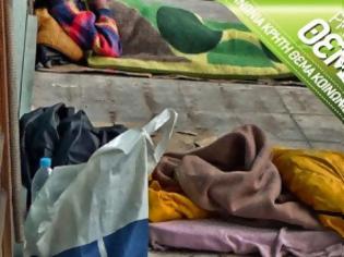 Φωτογραφία για Δε βρίσκουν χώρο για τους άστεγους στα Χανιά - Έκκληση σε ευαίσθητους πολίτες