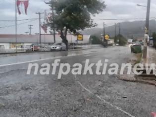 Φωτογραφία για Ναύπακτος:Καταστροφές σε παζάρια και παραλίες [Φώτο-Βίντεo]