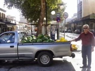 Φωτογραφία για Στα Τρίκαλα ... ακόμα πουλάνε καρπούζια