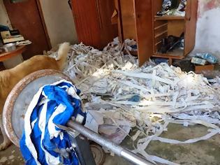 Φωτογραφία για 'Λυσσαλέα'' η έρευνα της αστυνομίας στο σπίτι του Γιάννη Λαγού - Σχεδόν ..το γκρέμισαν! [video]