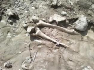 Φωτογραφία για Πάτρα: Βρέθηκαν ανθρώπινα οστά κατα τις εργασίες στην Κανακάρη!