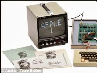 Φωτογραφία για Σπάνια φωτογραφία με τον Apple 1