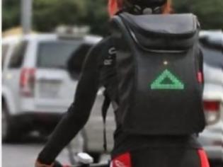 Φωτογραφία για Σακίδιο – σηματοδότης σώζει τους ποδηλάτες