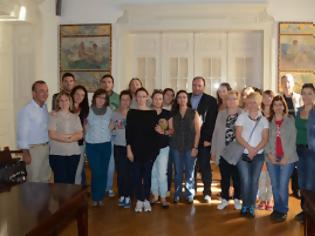Φωτογραφία για Πάτρα: Επίσκεψη στο Δημαρχείο 20 εκπαιδευτικών από πέντε χώρες