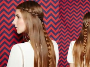 Φωτογραφία για Ένα υπέροχο boho hairstyle για μακριά μαλλιά