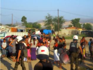 Φωτογραφία για ΣΥΜΒΑΙΝΕΙ ΤΩΡΑ! Αστυνομική επιχείρηση σε καταυλισμούς Ρομά σε Ζαεφύρι και Αχαρνές