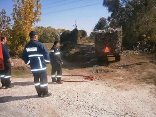 Φωτογραφία για Απίστευτη εξέλιξη από κάψιμο καλαμιών στα Τρίκαλα που έβαλαν φωτιά σε κινούμενο όχημα με βαμβάκι