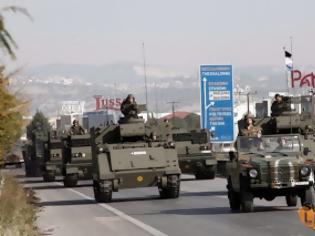 Φωτογραφία για Μηχανοκίνητη παρέλαση στρατιωτικών οχημάτων στη Θεσσαλονίκη - Πρόβα για την 28η Οκτωβρίου [video]