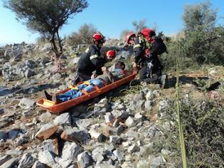 Φωτογραφία για Διάσωση σε χαράδρα (photos)