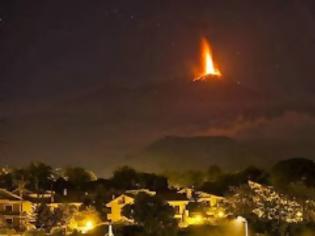 Φωτογραφία για Έκρηξη στο ηφαίστειο στο Όρος Αίτνα