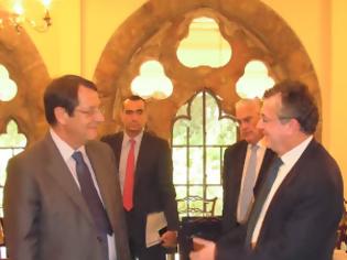 Φωτογραφία για Συνάντηση Υφυπουργού Εξωτερικών Άκη Γεροντόπουλου με τον Πρόεδρο της Κύπρου