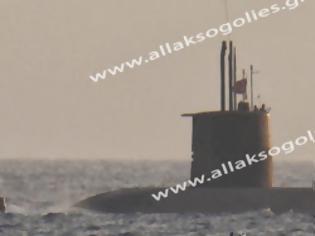 Φωτογραφία για Επίδειξη δύναμης από τούρκικο υποβρύχιο ανοιχτά της Ρόδου (Video + Pics)