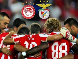 Φωτογραφία για OLYMPIACOS FC - BENFICA 21:45 / CHL DAY 4