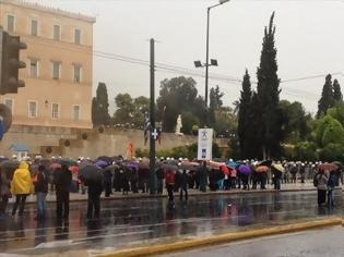 Φωτογραφία για ΜΑΤΑΙΩΘΗΚΕ ΛΟΓΩ ΒΡΟΧΗΣ ΤΟ ΣΥΛΛΑΛΛΗΤΗΡΙΟ ΓΣΕΕ - ΑΔΕΔΥ