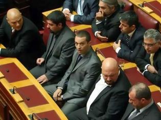 Φωτογραφία για Σε απολογία οι βουλευτές της Χρυσής Αυγής Γερμενής, Μπούκουρας και Ηλιόπουλος