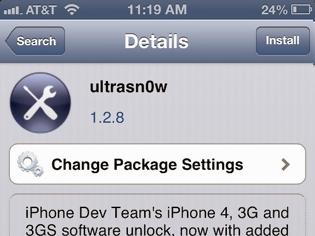 Φωτογραφία για Ultrasnow: Cydia utilities free update v1.2.8
