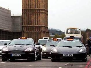 Φωτογραφία για Λονδρέζικα ταξί…Ferrari, Aston Martin και Porsche!