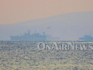 Φωτογραφία για Πολεμικά πλοία ανοικτά του Μεσολογγίου(ΦΩΤΟ)