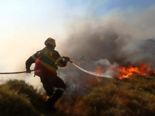 Φωτογραφία για Συναγερμός από φωτιά έξω από χωριό