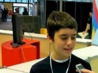 Φωτογραφία για Είναι 12χρονος και Θεσσαλονικιός και ξεκινά συνεργασία με την Google