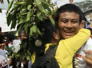 Φωτογραφία για Απελευθέρωση 69 πολιτικών κρατουμένων στη Μιανμάρ