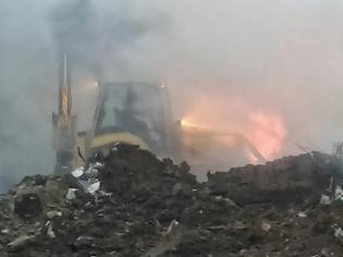Φωτογραφία για Φωτιά σε χωματερή του Δήμου Τριφυλίας!