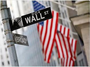 Φωτογραφία για Οριακές απώλειες στη Wall Street
