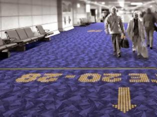 Φωτογραφία για H Philips, κατασκευάζει τις LED μοκέτες… για να μην χαθείς ποτέ ξανά στο αεροδρόμιο