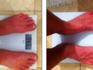 Φωτογραφία για Τρελό πείραμα: Έχασε 11 κιλά σε 24 ώρες!