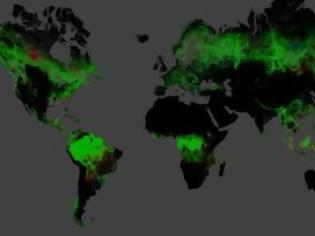 Φωτογραφία για Διαδραστικός χάρτης από το διάστημα δείχνει πώς εξαφανίστηκαν τα δάση