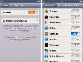 Φωτογραφία για DNDPro: Cydia tweak  $ 0.99