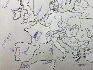 Φωτογραφία για Έδωσαν σε Αμερικανούς να συμπληρώσουν τον χάρτη της Ευρώπης. Δείτε τα αποτελέσματα...