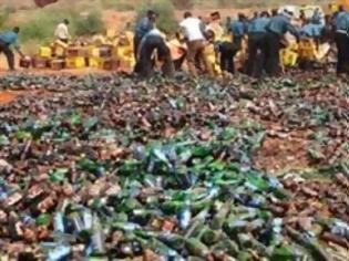 Φωτογραφία για Πήγαν… στράφι 240.000 μπουκάλια μπίρας