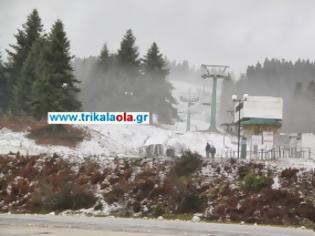 Φωτογραφία για Τα πρώτα χιόνια στα Περτουλιώτικα λιβάδια και στο χιονοδρομικό κέντρο [Video - Photos]
