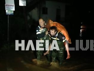 Φωτογραφία για Ηλεία: Απίστευτες εικόνες καταστροφής στην περιοχή του Κακόβατου Ζαχάρως - Εκτεταμένες πλημμύρες - Επιχείρηση απεγκλωβισμού για να σωθούν άνθρωποι
