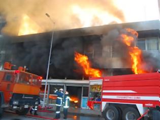 Φωτογραφία για Φωτογραφίες από την φωτιά στην Γιαννιτσών Θεσσαλονίκης