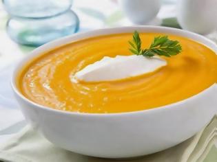 Φωτογραφία για Η συνταγή της ημέρας: Μια σούπα βελουτέ με 130 θερμίδες