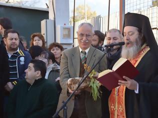 Φωτογραφία για Πάτρα: Ο Δήμαρχος θεμελίωσε το Σπίτι των Μαχητών