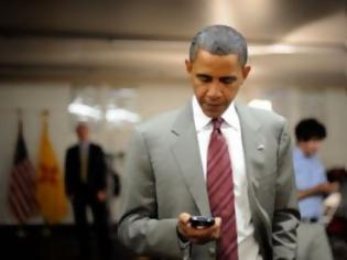 Φωτογραφία για Ομπάμα: Δεν μου επιτρέπεται να χρησιμοποιώ iPhone, για λόγους ασφαλείας
