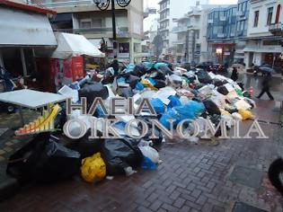 Φωτογραφία για Πύργος: Νεκρώνει η εμπορική κίνηση λόγω σκουπιδιών. Πλήττεται βάναυσα η Κοινωνική και Οικονομική ζωή της πόλης