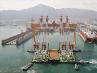 Φωτογραφία για Ανεβαίνουν οι τόνοι Κορέας - Κίνας για τις ναυπηγήσεις
