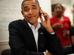 Φωτογραφία για Γιατί ο Ομπάμα δεν μπορεί να χρησιμοποιεί iPhone;