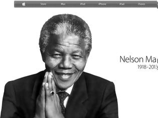 Φωτογραφία για Η Apple τιμά τον Νέλσον Μαντέλα