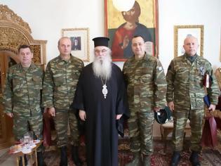 Φωτογραφία για Ο Διοικητής της 1ης Στρατιάς επισκέφτηκε τον Μητροπολίτη Καστοριάς