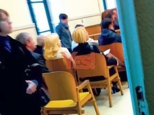 Φωτογραφία για Η εικόνα της αγχωμένης Μενεγάκη μέσα στο Δικαστήριο και ο χαλαρός Λάτσιος