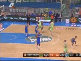 Φωτογραφία για Live: ΠΑΟ-Μακάμπι 35-58 (30')